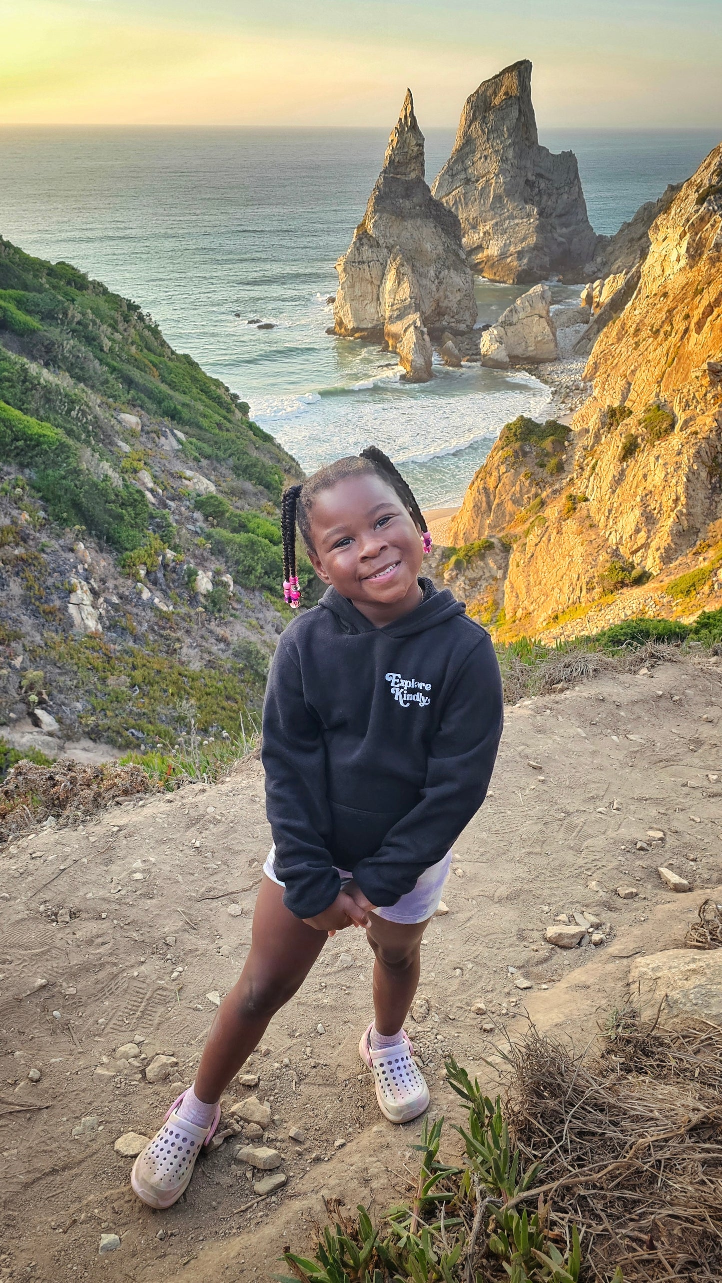 "Explore Kindly" Mountains Edition | Kids Unisex Hoodie