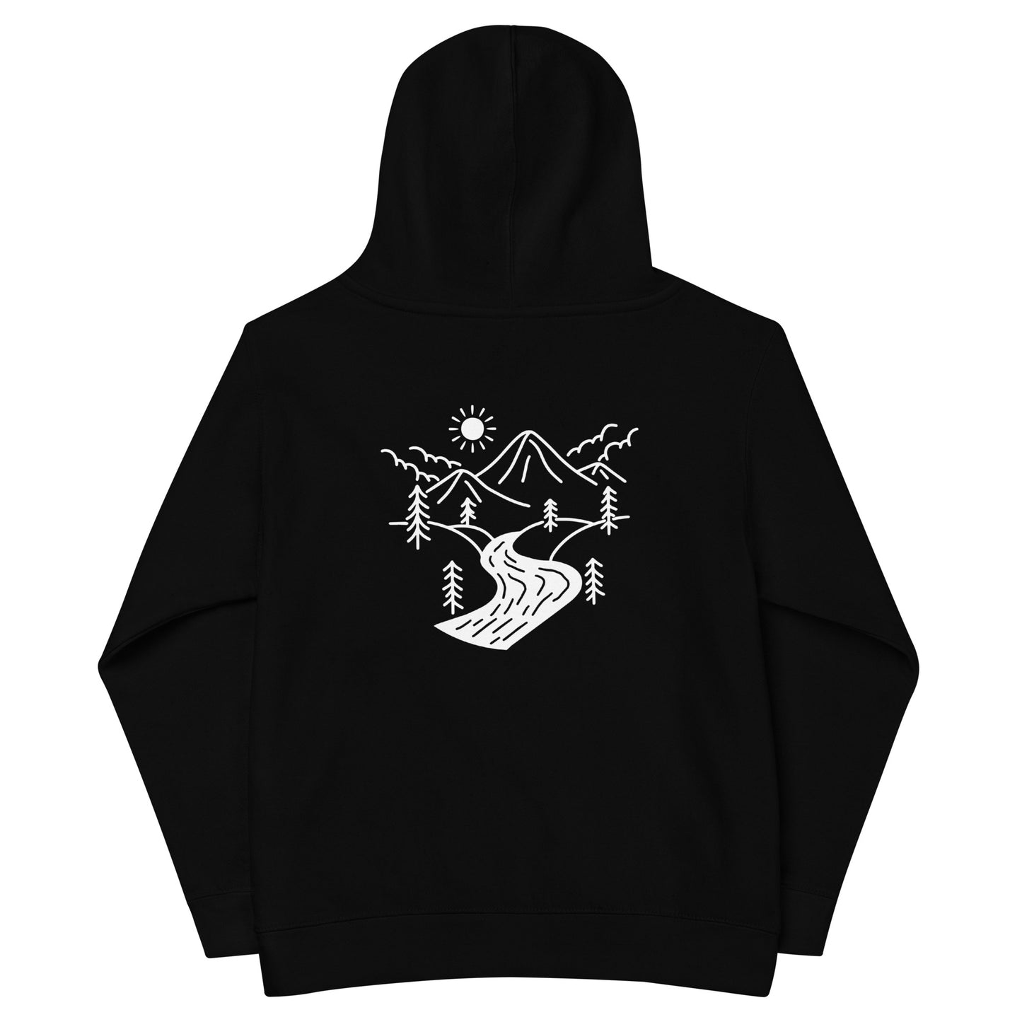 "Explore Kindly" Mountains Edition | Kids Unisex Hoodie