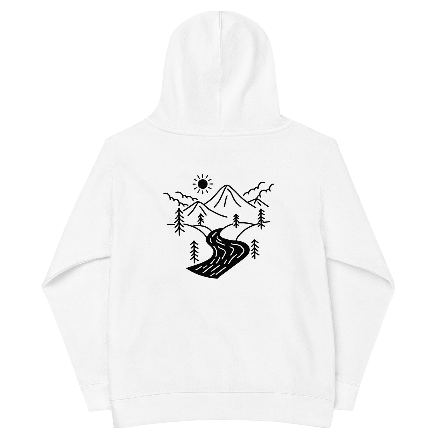 "Explore Kindly" Mountains Edition | Kids Unisex Hoodie